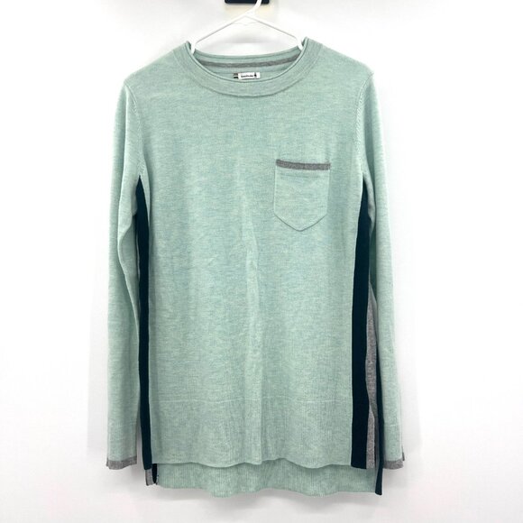 Smartwool Shadow Pine Pocket Merino Wool Crewneck Sweater Women's Medium - Picture 1 of 6